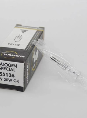 NARVA德国进口显微镜灯泡NARVA 55136 12V 20W (竖丝)显微镜灯泡
