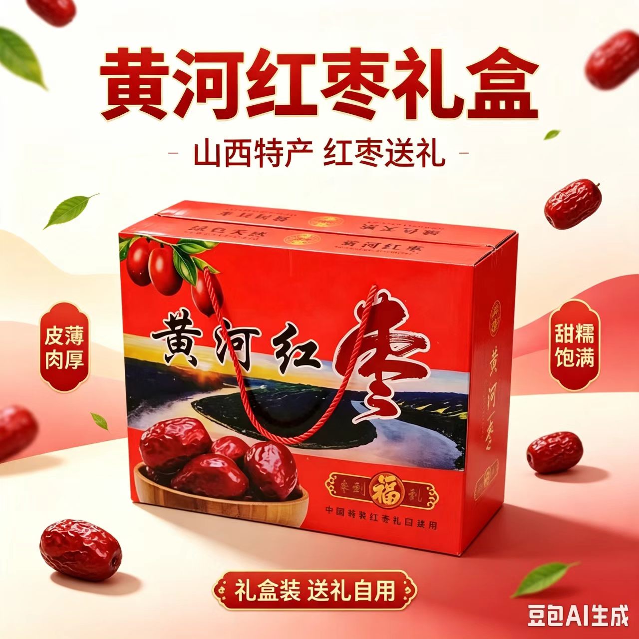 山西临县红枣吕梁大枣柳林黄河滩枣陕北红枣吕梁大枣木枣干枣