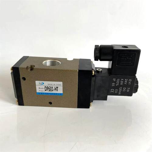 DP601-HT空气炮电磁阀DP600-HT二位三通大流量换向阀出线式插座式
