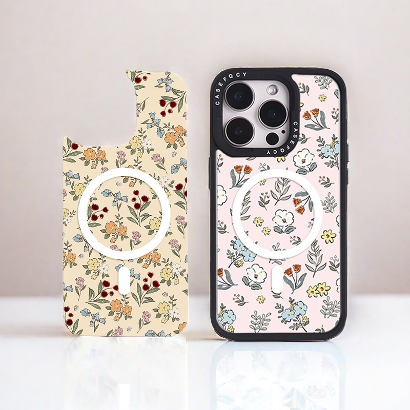 檬夏磁吸随心变磁吸背板烫金可爱卡通适用iphone16/15/13手机壳苹果14promax防摔12magsafe无线充电情侣创意