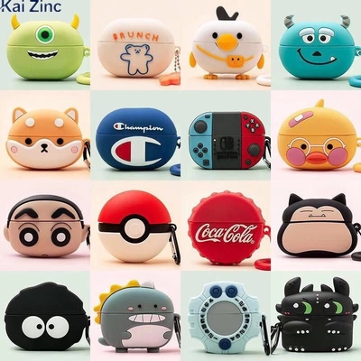 适用华强北苹果4代无线蓝牙耳机套airplus4洛达1562A蓝牙软壳卡通