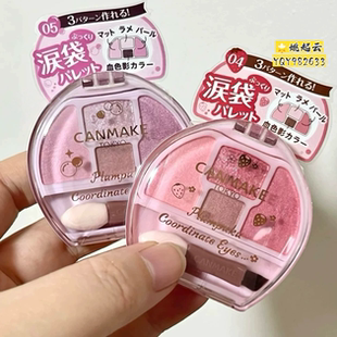 日本CANMAKE卧蚕眼影01 04 05 06 N01 N02修饰眼部轮廓泪袋提亮