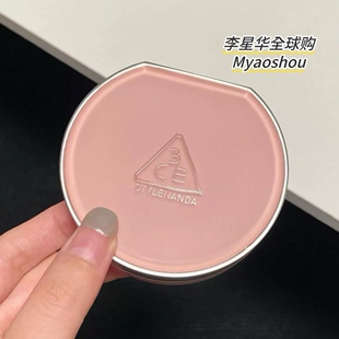 韩国3ce新款水雾粉气垫水润保湿粉质细腻不卡粉持久不脱妆混干皮