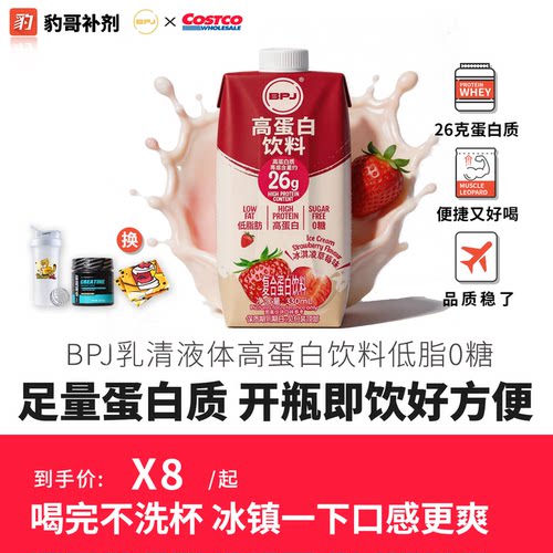 BPJ蛋白质饮料乳清蛋白粉原料