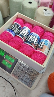 纤万家皮草水貂绒宝宝线手工编织细毛线毛衣外套围巾线特价包