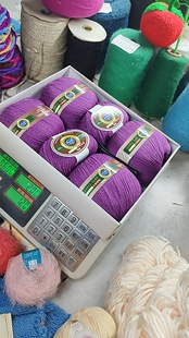 朵德1斤80羊毛线diy手编中细线围巾马甲毛衣宝宝线