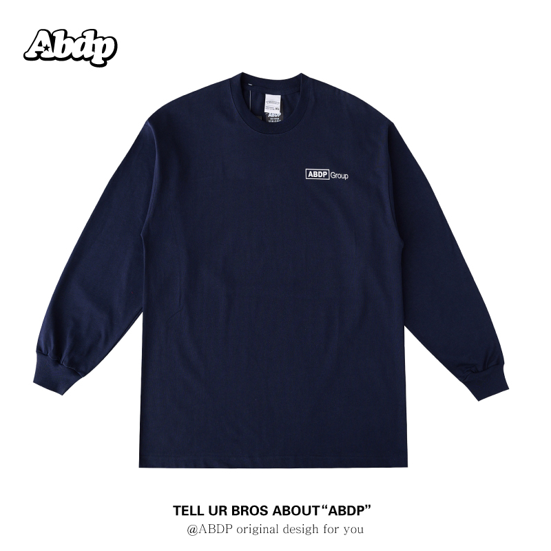 ABDP270克重磅长袖棉T恤
