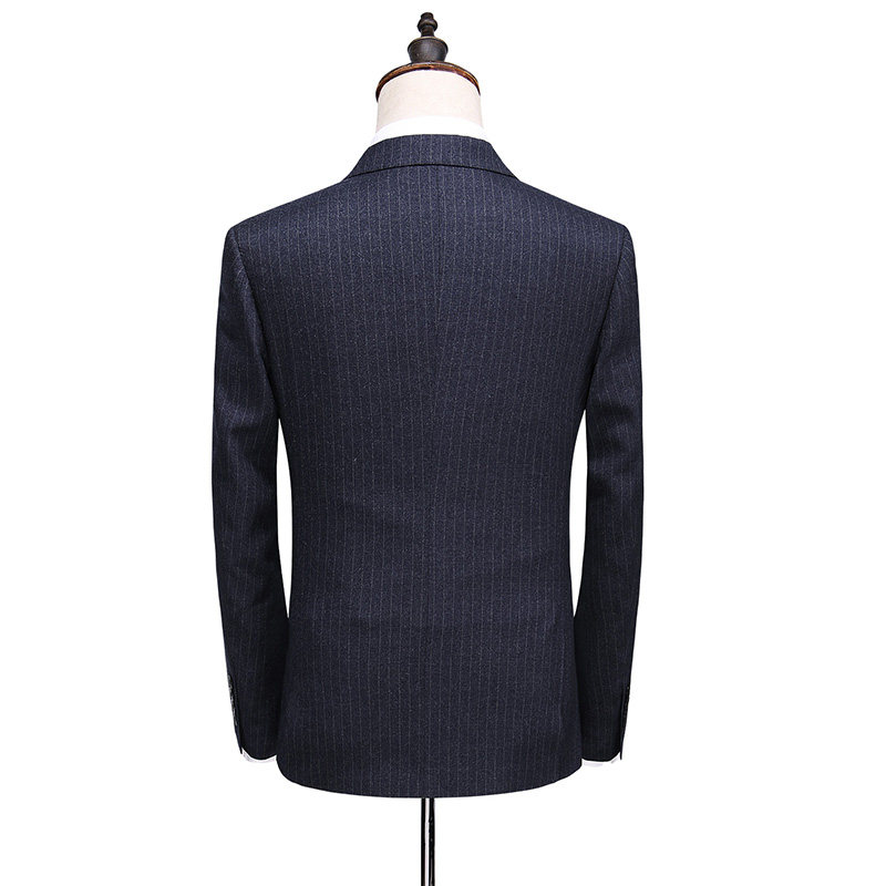 送领带男士商务休闲西服套装礼服套装三件套S-5XL-6023P290,男装西服套装,电商D216