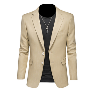 镂空图2025新款男士休闲西服时尚修身西装单西外套DX6923P165,男装西服套装,电商D216