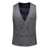 2025年新款西服套装三件套结婚礼服休闲绅士西装6801P295，男装西服套装，电商D216