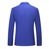 M-6XL外贸西服套装三件套一粒扣松紧腰男士西装7001P190，男装西服套装，电商D216