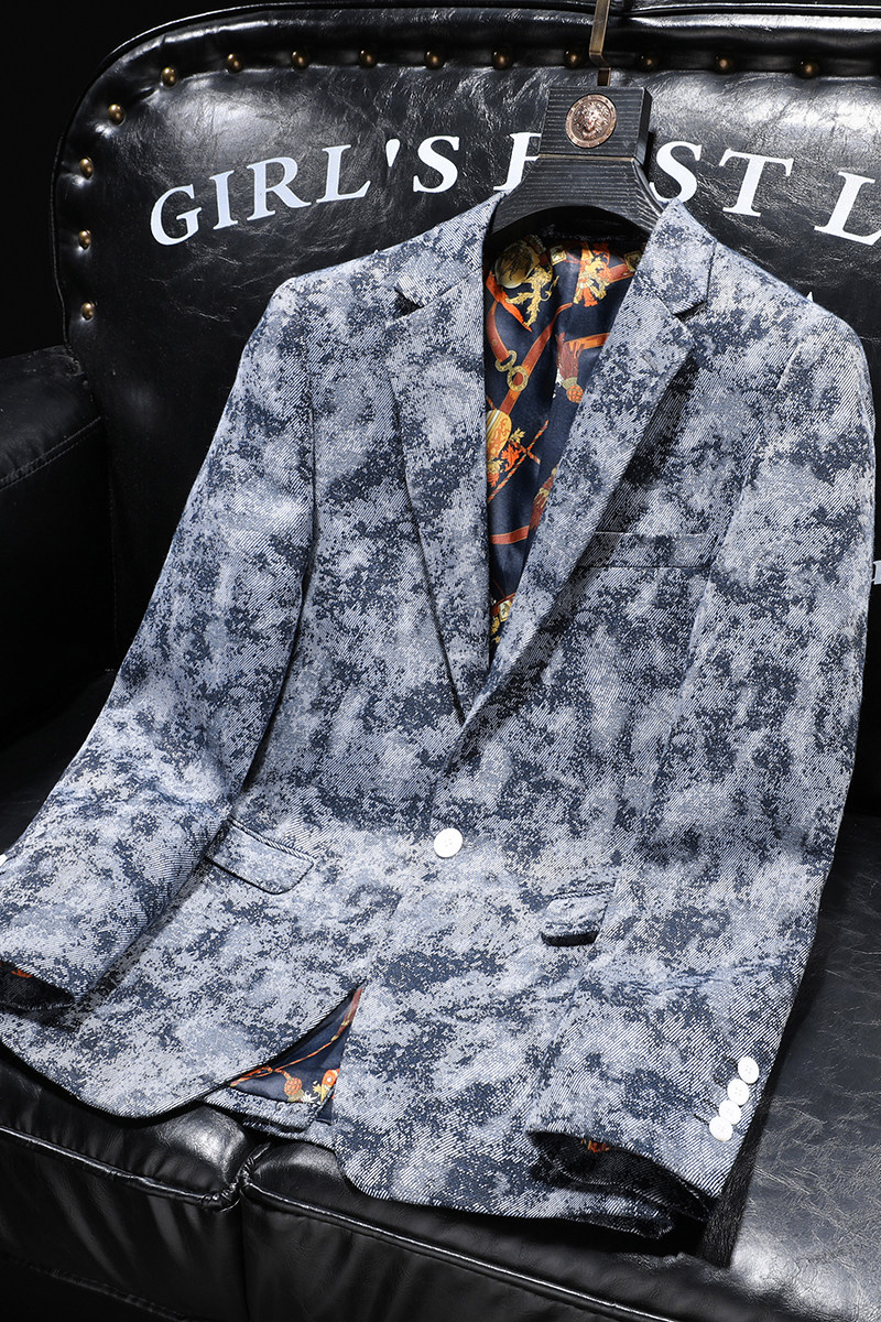 沙发图2025男士休闲西服修身西装单西外套DX6955P185,男装西服套装,电商D216