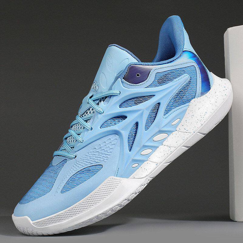 新款防滑声音耐磨篮球鞋中小学生球鞋代发摩擦实战大童男有青少年