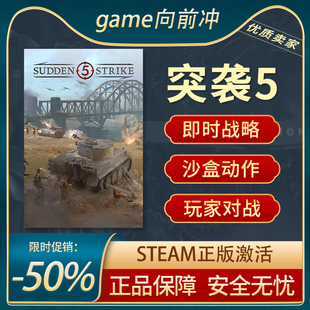 突袭3 Steam正版PC Sudden Strike 5 动作即时战略 沙盒 游戏代购