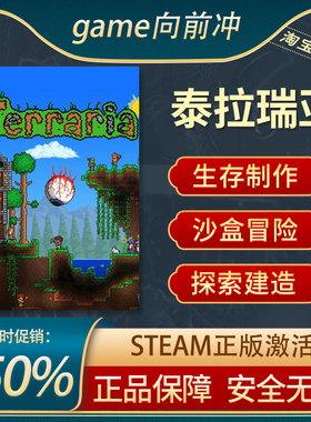 泰拉瑞亚steam Terraria 激活码 cdk正版PC中文 兑换码 cdkey