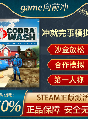 冲就完事模拟器 高压水枪 PowerWash Simulator STEAM正版PC中文