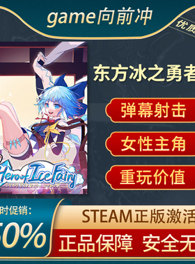 东方冰之勇者记Touhou Hero of Ice Fairy 弹幕射击Steam正版中文