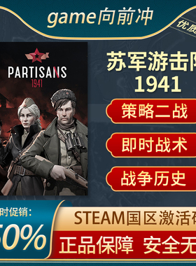 苏军游击队1941 Partisans 1941 全球 CDKey STEAM正版 游戏代购