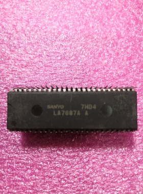 LA7687A电视机信号处理器集成电路芯片双列DIP-48