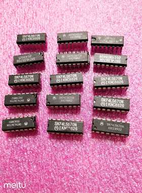 集成块电路SN74LS670N