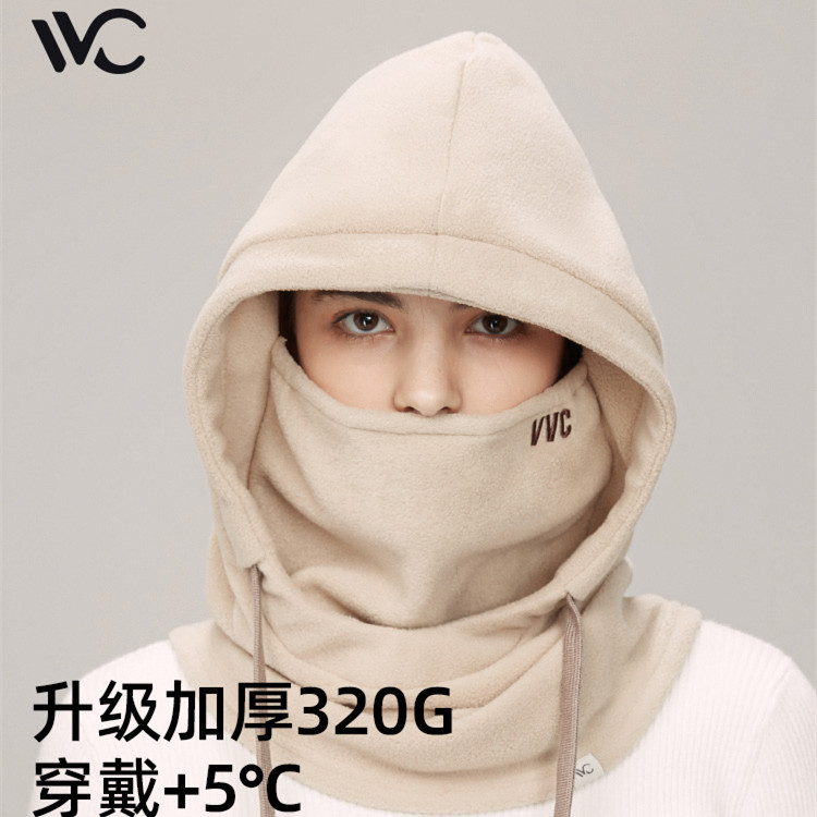 骑车保暖头套VVC男女同款护脸