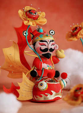 金玉财神高端手工玩偶新年礼物