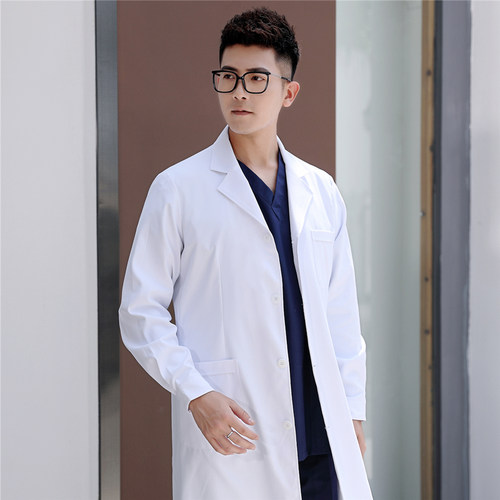 南丁格尔白大褂医生服长袖短袖男