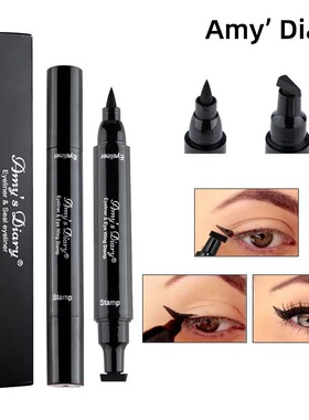 越南网红推荐品牌CmaaDU外贸双头机翼印章眼线笔质检备案质量可靠