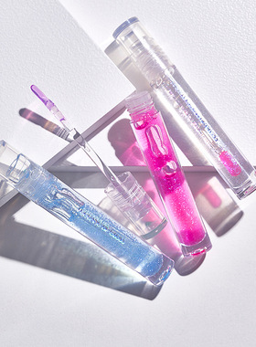 李佳锜唇油u透明水光唇蜜女滋润保湿唇釉镜面嘟嘟玻璃唇彩ny学生