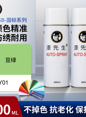 漆先生GSB GY01豆绿鲜花专用喷漆花艺自喷漆花店专用网红彩喷染色