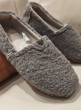 J&M快乐玛丽棉鞋女冬可爱外穿平底加绒保暖雪地靴款女毛毛鞋