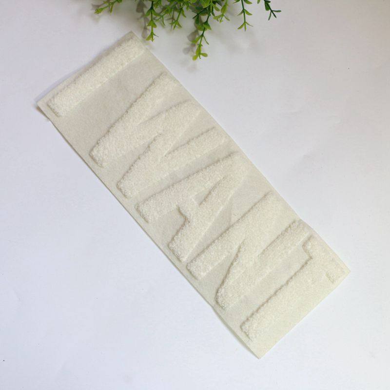 新款英文毛巾绣服装辅料手工DIY毛毛布贴女装外衣装饰时尚百搭贴,居家布艺,布贴,淘宝优惠券,粉丝福利购,淘宝优惠卷