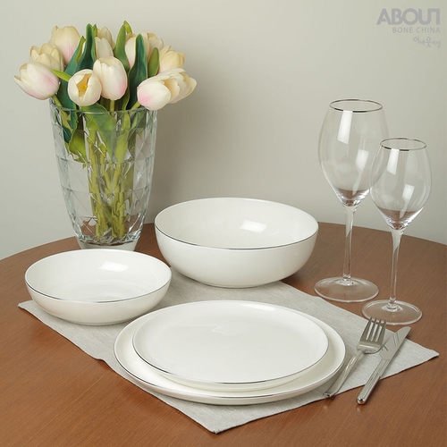 ABOUT铂金轻奢骨瓷餐具咖啡具