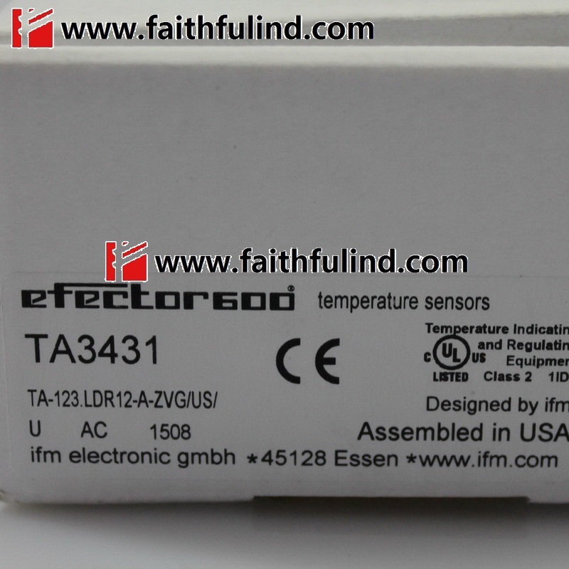 IFM TA3431 易福门全新温度传感器 TA-123.LDR12-A