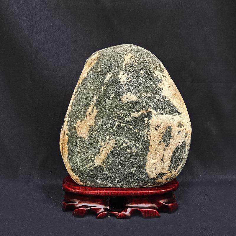 泰山石敢当天然原石镇宅补角摆件靠山石风水石观赏石花纹石化路冲