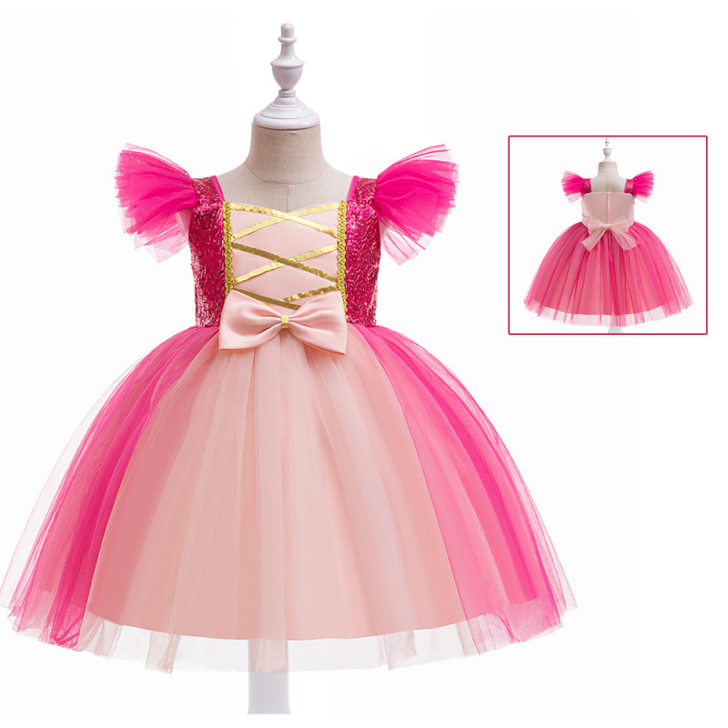 睡美人苏菲亚公主裙儿童长发公主