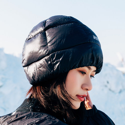 户外骑行滑雪加厚保暖羽绒帽