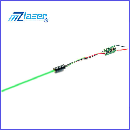 小尺寸绿色激光模组4.5mm直径迷你绿光镭射激光灯超小尺寸定位器