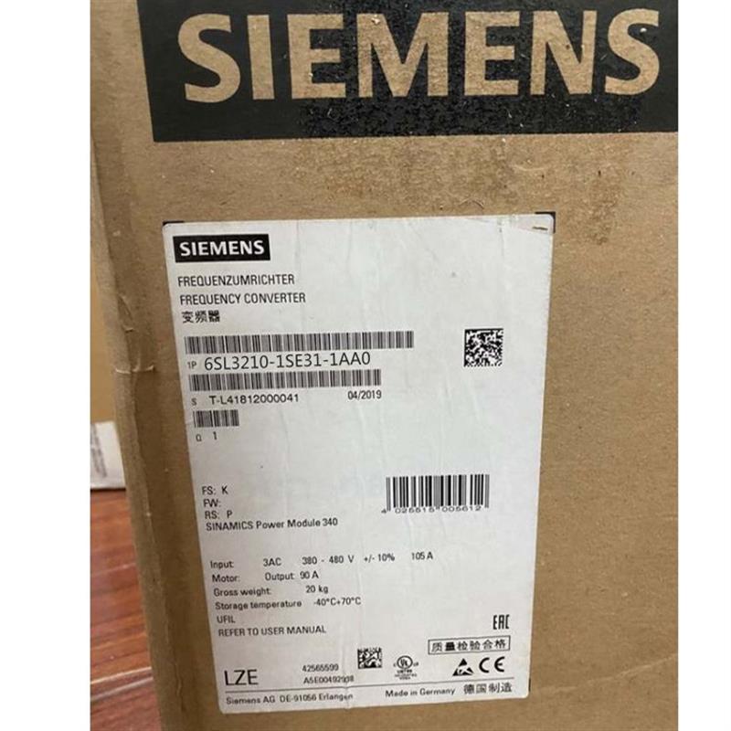 议价西门子S120变频器PM340功率模块55千瓦6SL3210-1SE31-1AA0/1A