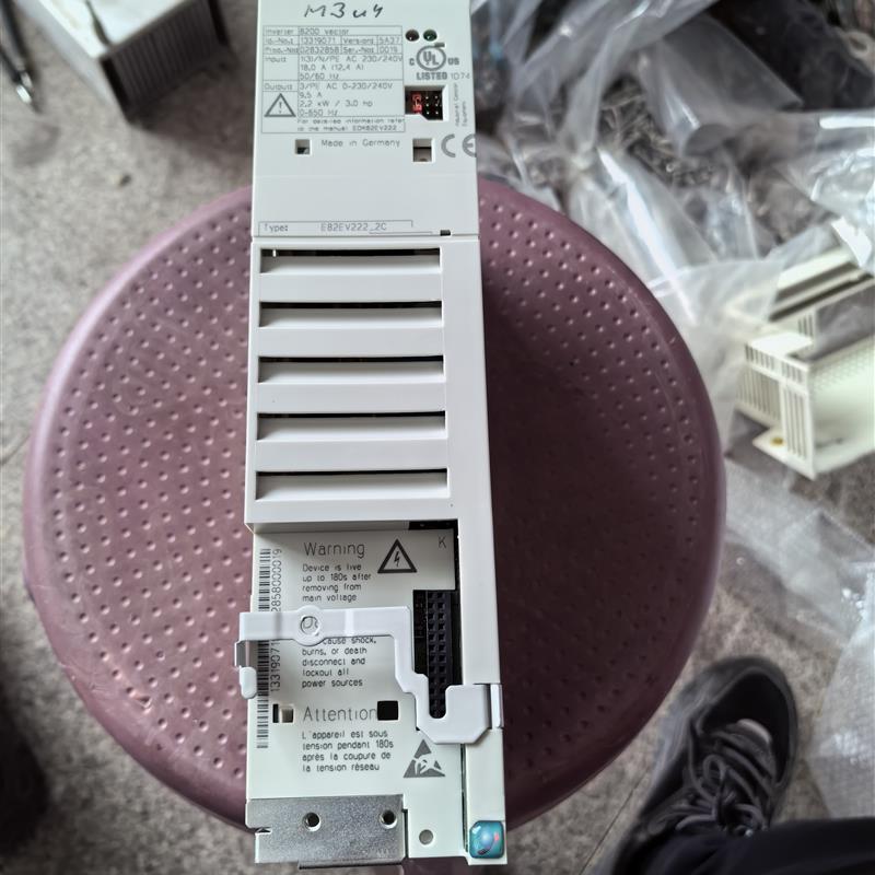 议价e82ev222-2c 拆机9新伦茨变频器e82ev 8200系列220v 2.2kw原