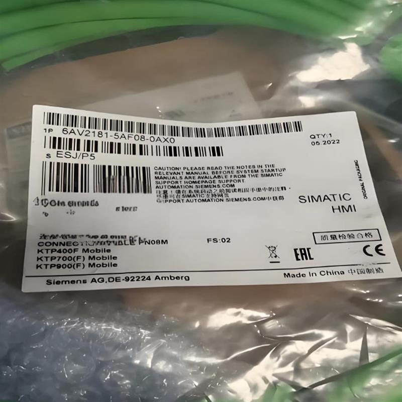 议价西门子HMI触摸屏面板PN连接电缆6AV2181-5AF08-0AX0/OAXO 长