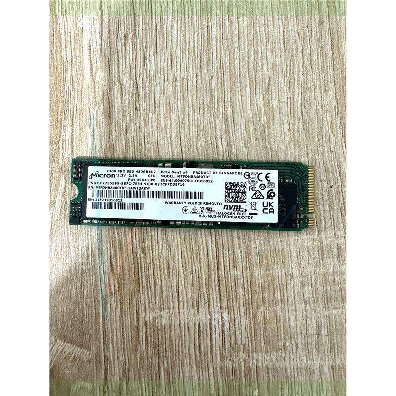 议价镁光 7300pro 480G NVMe M2 2280 G