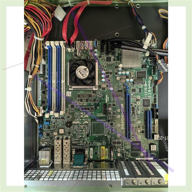 议价永擎 d1541 集成双口万兆光口sfp