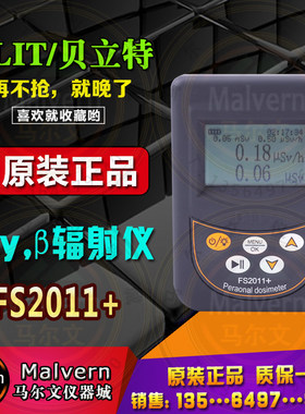核辐射检测仪Xγβ射线大理石放射性测量报警贝立特FS2011+/FS311