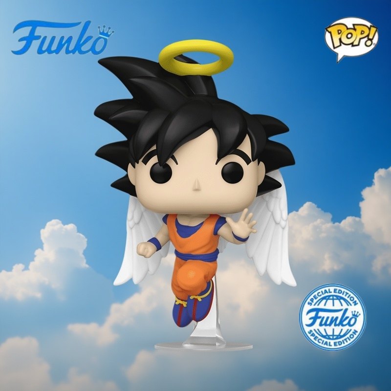 Funko Pop 动画系列龙珠Z孙悟空限定手办基纽特战队夜光玩偶收藏