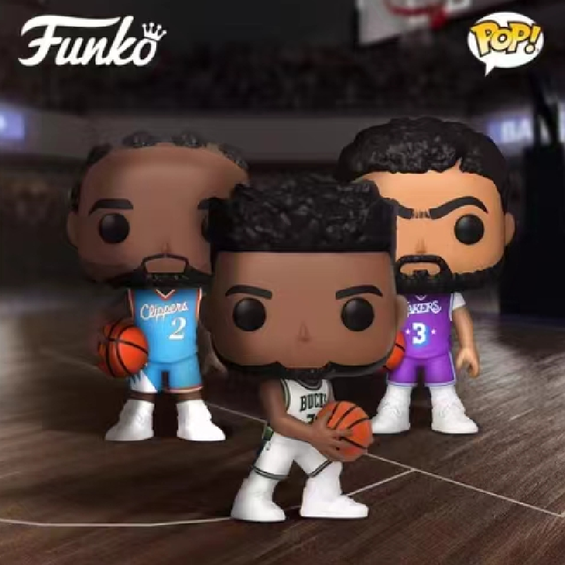 Funko莫兰特玩偶库里詹姆斯NBA摆件布克杜兰特哈登手办乔丹球星礼-封面