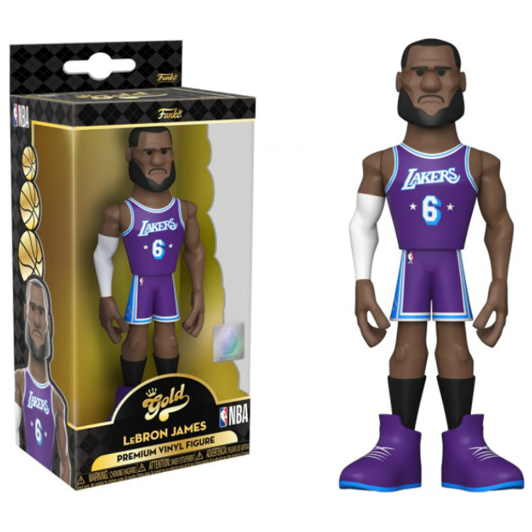 Funko gold勒布朗詹姆斯手办NBA湖人LBJ玩偶限定公仔送礼摆件现货 模玩/动漫/周边/娃圈三坑/桌游 手办/手办景品 原图主图