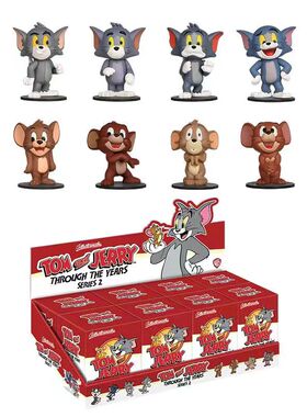 MINDstyle tom and jerry猫和老鼠岁月之旅系列盲盒玩偶收藏周边