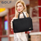 golf女手提包单肩斜跨14寸笔记本电脑包轻便商务女包原创时尚简约