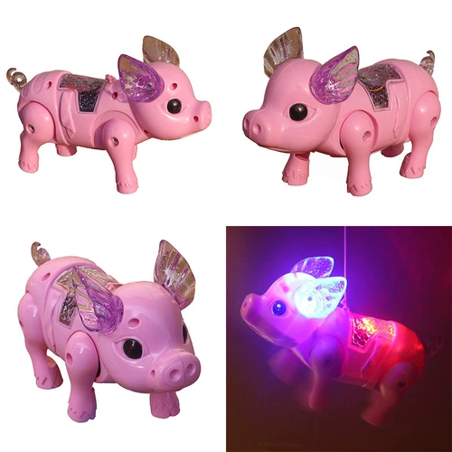 Музыкальная электрическая разноцветная мигающая универсальная игрушка, подарок на день рождения